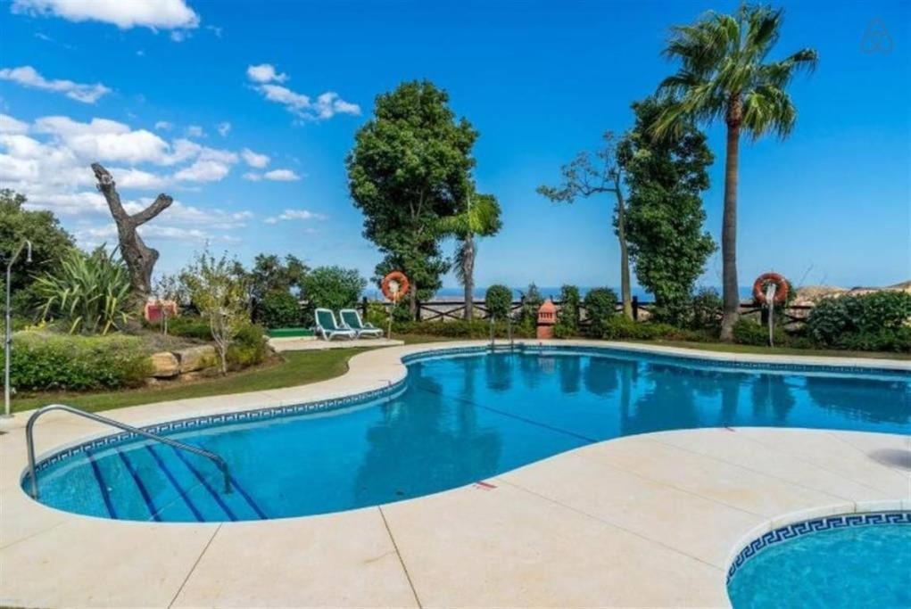 Luxury Apartment With Sea Views, Golf, Gym, Spa, 7 Pools Ojén Esterno foto