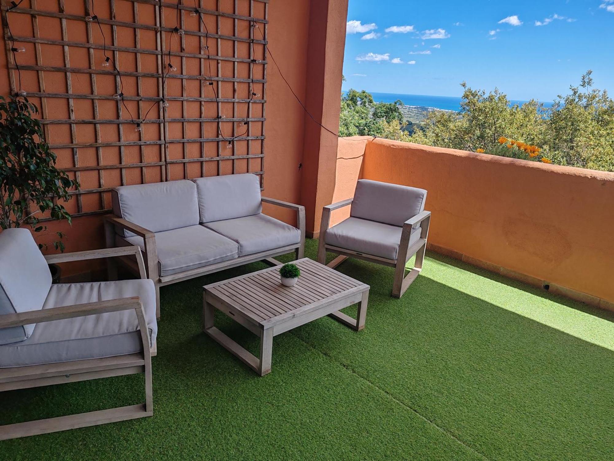 Luxury Apartment With Sea Views, Golf, Gym, Spa, 7 Pools Ojén Esterno foto